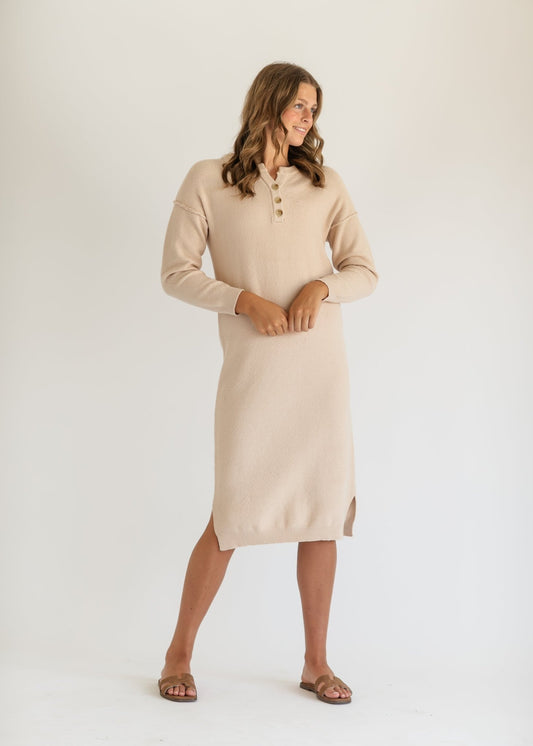 Fawna Henley Maxi Dress – XS IC Dresses for glow - up collection (1 view)