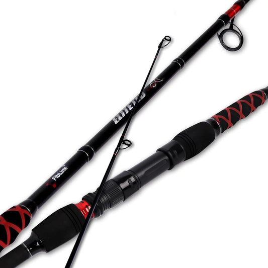 Fiblink Surf Spinning Rod – 9' 2 - Piece Carbon Fiber Rod | Medium Heavy Power for Long - Distance Surfcasting – 9' - 2pcs - Mh Fishing Gear for 2 - Piece Rod (1 view)