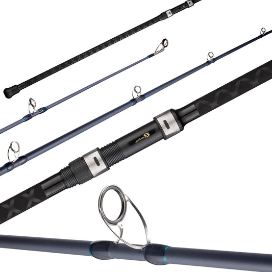 FISHAPPY 12' Surf Fishing Rod – 2 - Piece Graphite Rod with Seaguide Reel Seat | Long - Distance Surf Casting Rod – 12' - 2 Piece Fishing Gear for 12 Foot Rod (2 view)