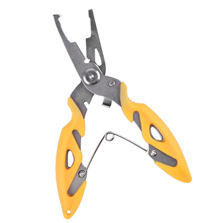 Fishing Hook Removal Pliers – Stainless Steel Line Cutter & Split Ring Tool | Fishing Gear – Yellow Fishing Gear for extendedship (7 view)