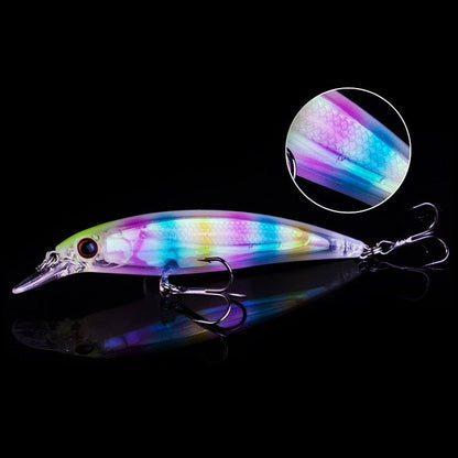 Fishing Wobbler Minnow 11cm 14g – Long - Cast Floating Lure with 3D Eyes | Lures – A Fishing Gear for Artificial Bait (6 view)