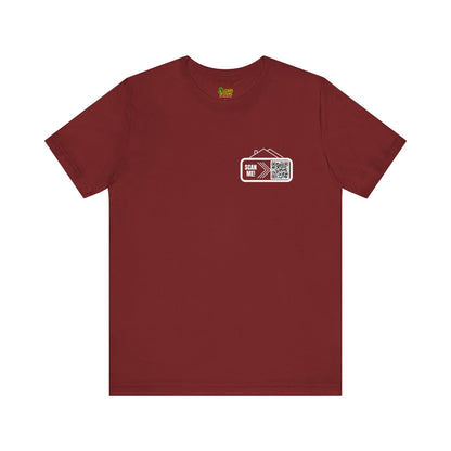 Follow Me to Your New Home – Custom QR Code Real Estate Shirt – Cardinal T-Shirt for affordable clothing (45 view)