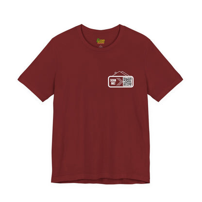 Follow Me to Your New Home – Custom QR Code Real Estate Shirt – Cardinal T-Shirt for affordable clothing (47 view)