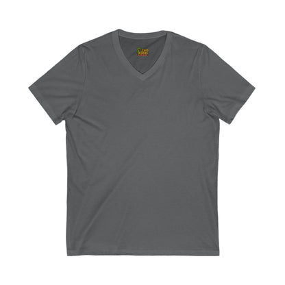 Follow Me to Your New Home V - Neck– Custom QR Code Real Estate Tee – Asphalt T-Shirt for Casual Shirt (8 view)