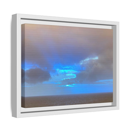 Framed Canvas Wall Art – Ocean Sky Print | Abstract Coastal Photography for Modern & Beach - Inspired Spaces – 12" x 9" (Horizontal) Canvas for Abstract Canvas (10 view)