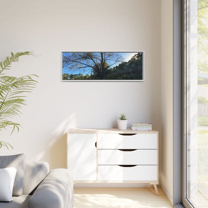 Framed Matte Canvas Art Print, Nature Wall Decor, Living Room Artwork, Gift for Nature Lovers, Home Office Decor, Rustic Vibes – 60" x 40" (Horizontal) Canvas for Art for Living Room (73 view)