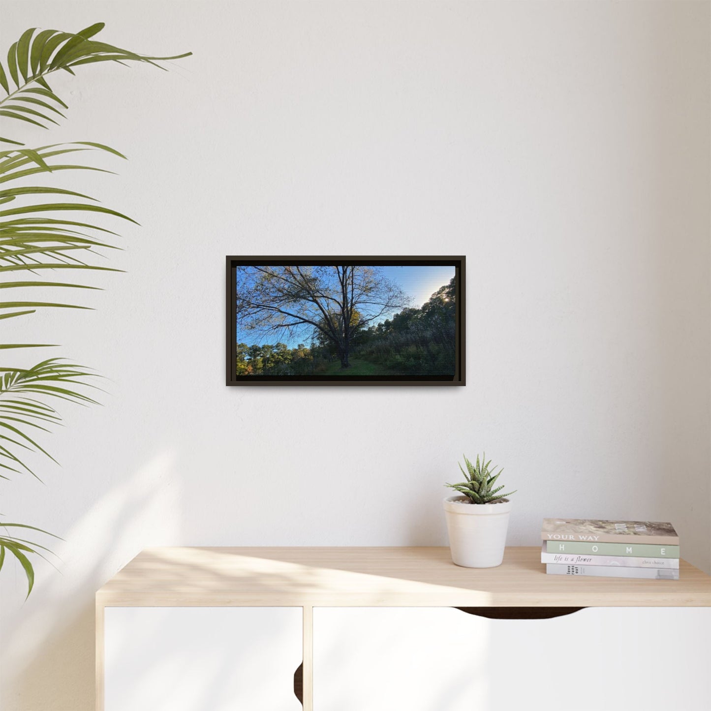 Framed Matte Canvas Art Print, Nature Wall Decor, Living Room Artwork, Gift for Nature Lovers, Home Office Decor, Rustic Vibes – 60" x 40" (Horizontal) Canvas for Art for Living Room (106 view)
