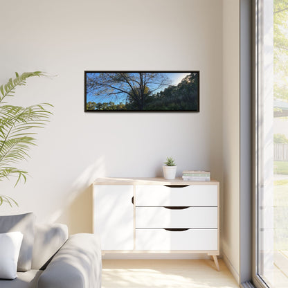 Framed Matte Canvas Art Print, Nature Wall Decor, Living Room Artwork, Gift for Nature Lovers, Home Office Decor, Rustic Vibes – 60" x 40" (Horizontal) Canvas for Art for Living Room (70 view)