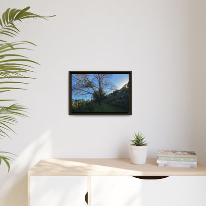 Framed Matte Canvas Art Print, Nature Wall Decor, Living Room Artwork, Gift for Nature Lovers, Home Office Decor, Rustic Vibes – 60" x 40" (Horizontal) Canvas by Printify