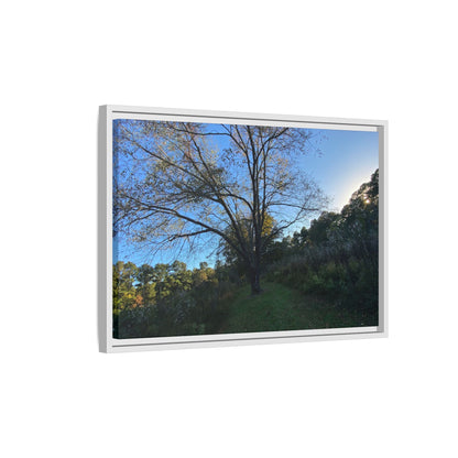Framed Matte Canvas Art Print, Nature Wall Decor, Living Room Artwork, Gift for Nature Lovers, Home Office Decor, Rustic Vibes – 60" x 40" (Horizontal) Canvas for Art for Living Room (90 view)