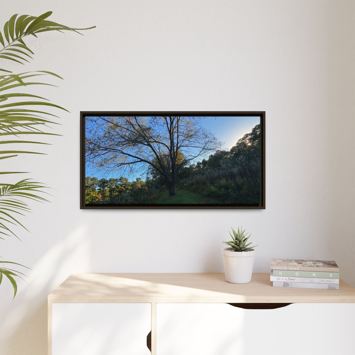 Framed Matte Canvas Art Print, Nature Wall Decor, Living Room Artwork, Gift for Nature Lovers, Home Office Decor, Rustic Vibes – 18″ x 12″ (Horizontal) Canvas for Art for Living Room (139 view)