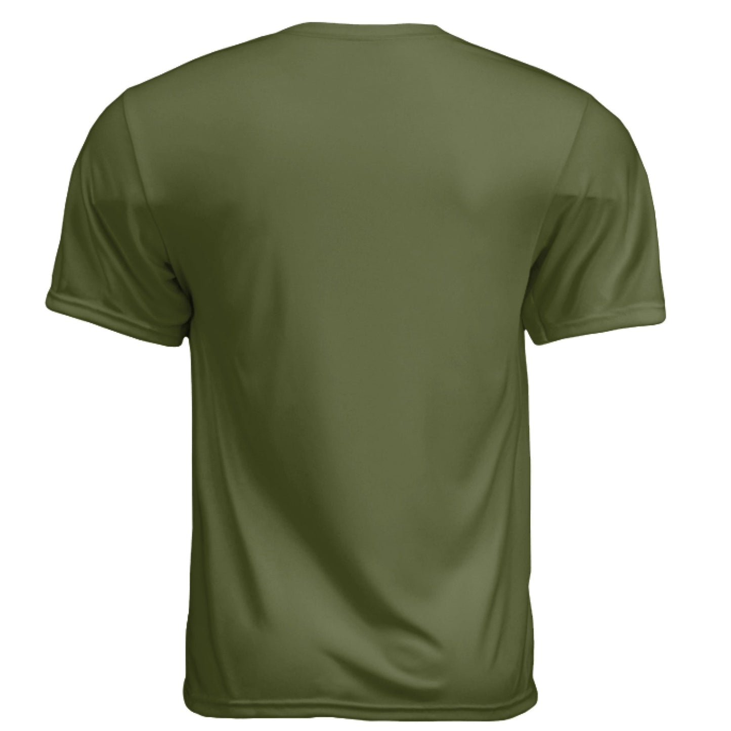 Freedom Fighter – American Flag Skull Tee | Patriotic Apparel by RM Outpost – MILITARY GREEN T-Shirt for American Flag (12 view)