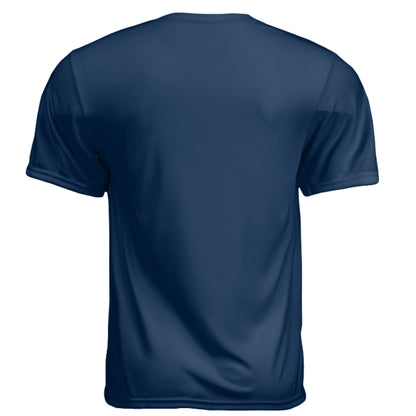 Freedom Fighter – American Flag Skull Tee | Patriotic Apparel by RM Outpost – NAVY T-Shirt for American Flag (27 view)