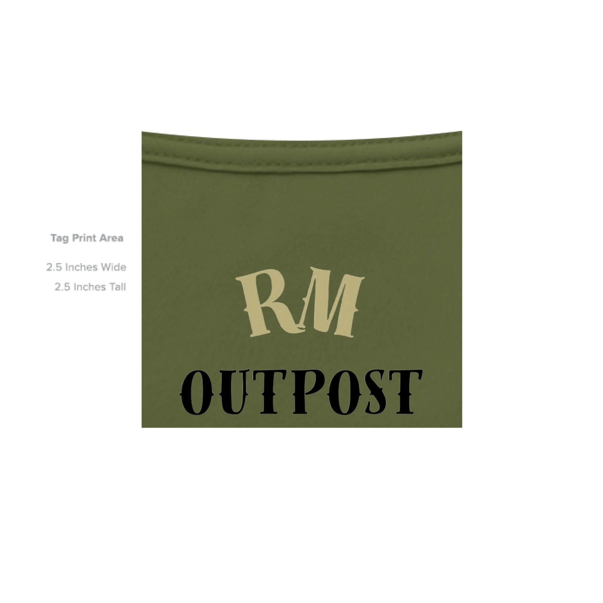 Freedom Fighter – American Flag Skull Tee | Patriotic Apparel by RM Outpost – MILITARY GREEN T-Shirt for American Flag (13 view)