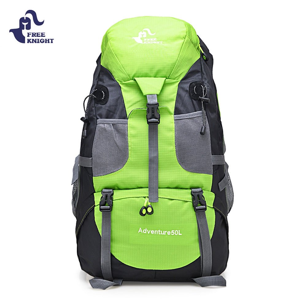 FREEKNIGHT FK0396 Waterproof 50L Climbing Backpack – GREEN Backpack for 50l (12 view)