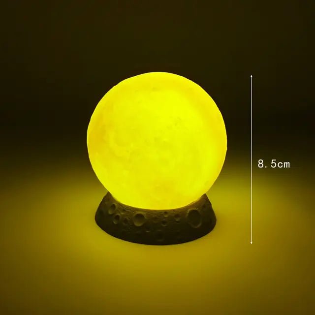 Astronaut - And - Moon - Home - Decor - Set | Shop Sbrtn Homes – Golden for decor (3 view)
