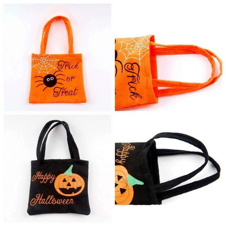 Halloween Trick - or - Treat Bag Bundle – Reusable Candy Totes | RM Outpost – Black Accessories for ExtendedShip (5 view)