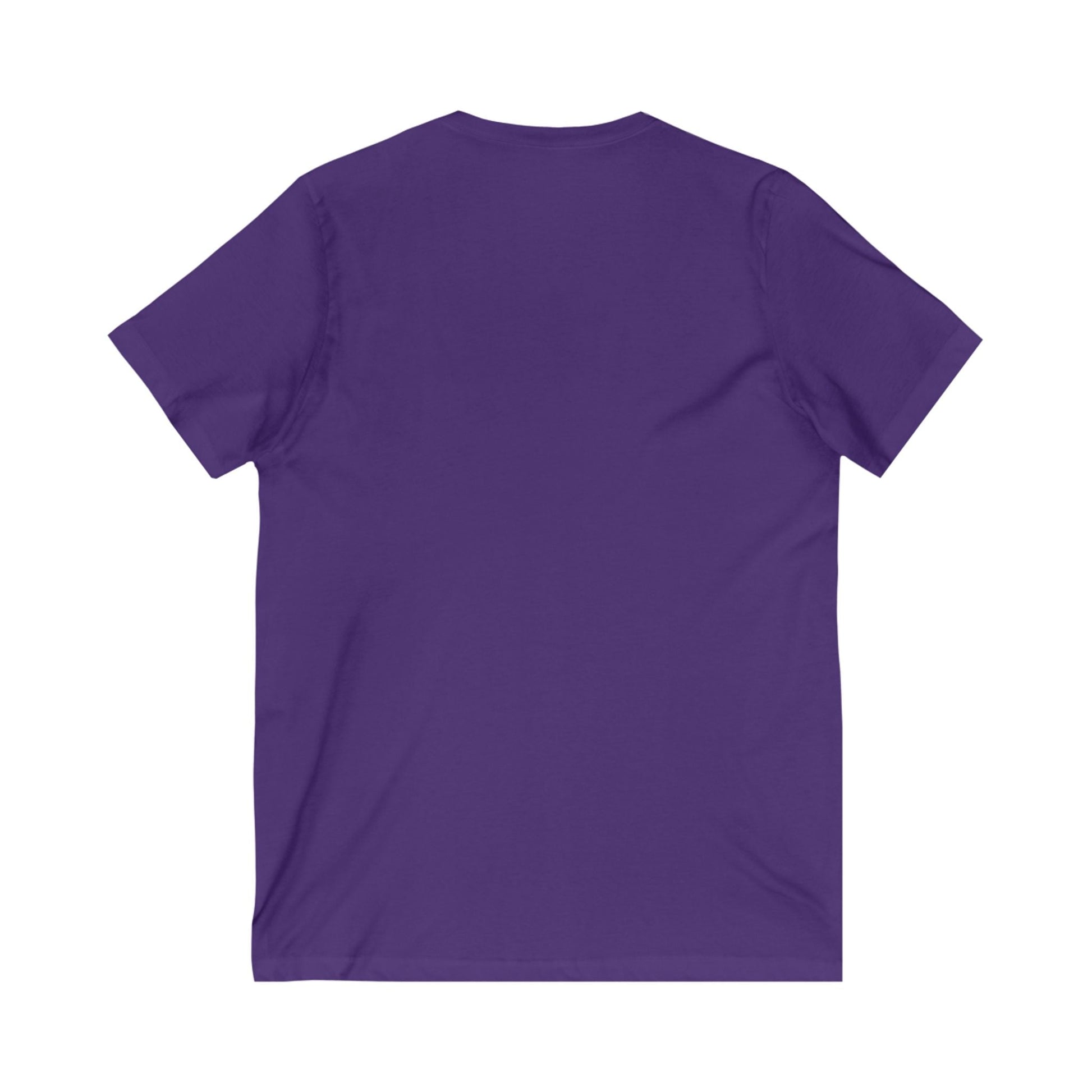 Happy Halloween Pumpkin Tee – Classic Jack - O’ - Lantern Graphic Shirt | Fall & Spooky Season V - Neck – Team Purple V - neck for bee lovers gift (14 view)