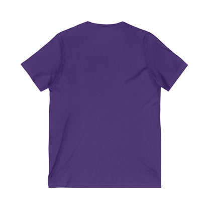 Happy Halloween Pumpkin Tee – Classic Jack - O’ - Lantern Graphic Shirt | Fall & Spooky Season V - Neck – Team Purple V - neck for bee lovers gift (14 view)