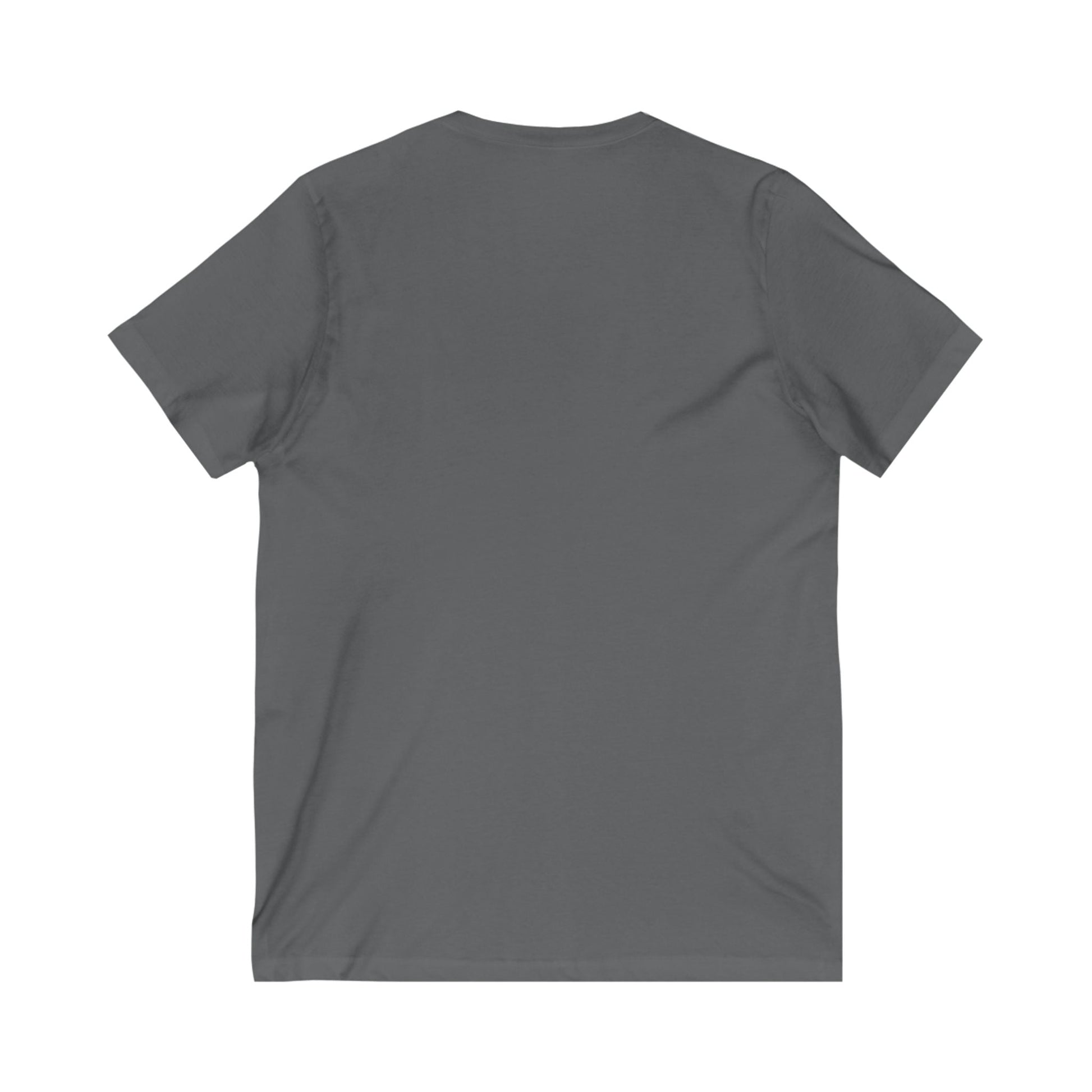 Happy Halloween Pumpkin Tee – Classic Jack - O’ - Lantern Graphic Shirt | Fall & Spooky Season V - Neck – Deep Heather V - neck for bee lovers gift (2 view)