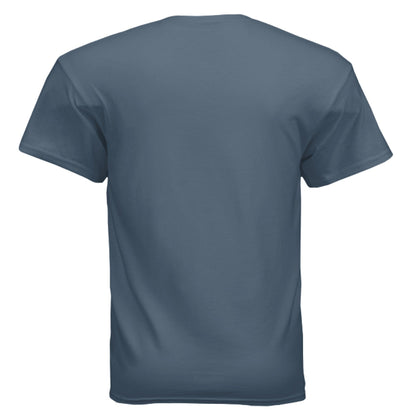 Have Your Robot Call My Robot – Retro AI Humor Shirt | Clowns of E - Com – INDIGO BLUE T-Shirt for Apparel (17 view)