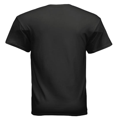Have Your Robot Call My Robot – Retro AI Humor Shirt | Clowns of E - Com – BLACK T-Shirt for Apparel (11 view)