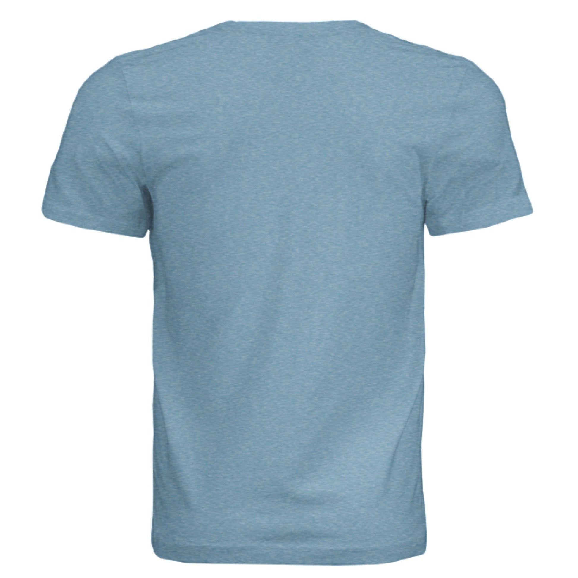 Have Your Robot Call My Robot – Retro AI Humor Shirt Triblend | Clowns of E - Com – STEEL BLU TRBLND T-Shirt for Apparel (32 view)