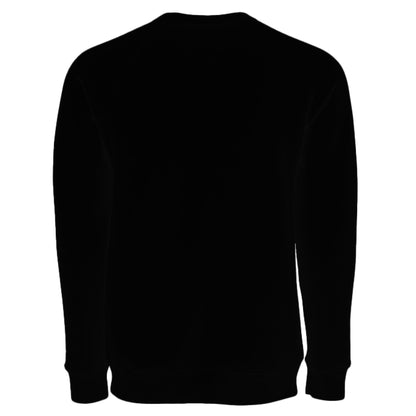 Have Your Robot Call My Robot Sweatshirt – Funny AI Quote Pullover | Clowns of E - Com Collection – BLACK Sweatshirt for AI Humor (12 view)