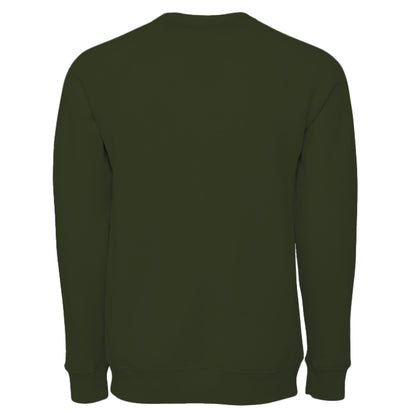 Have Your Robot Call My Robot Sweatshirt – Funny AI Quote Pullover | Clowns of E - Com Collection – Military Green Sweatshirt for AI Humor (20 view)
