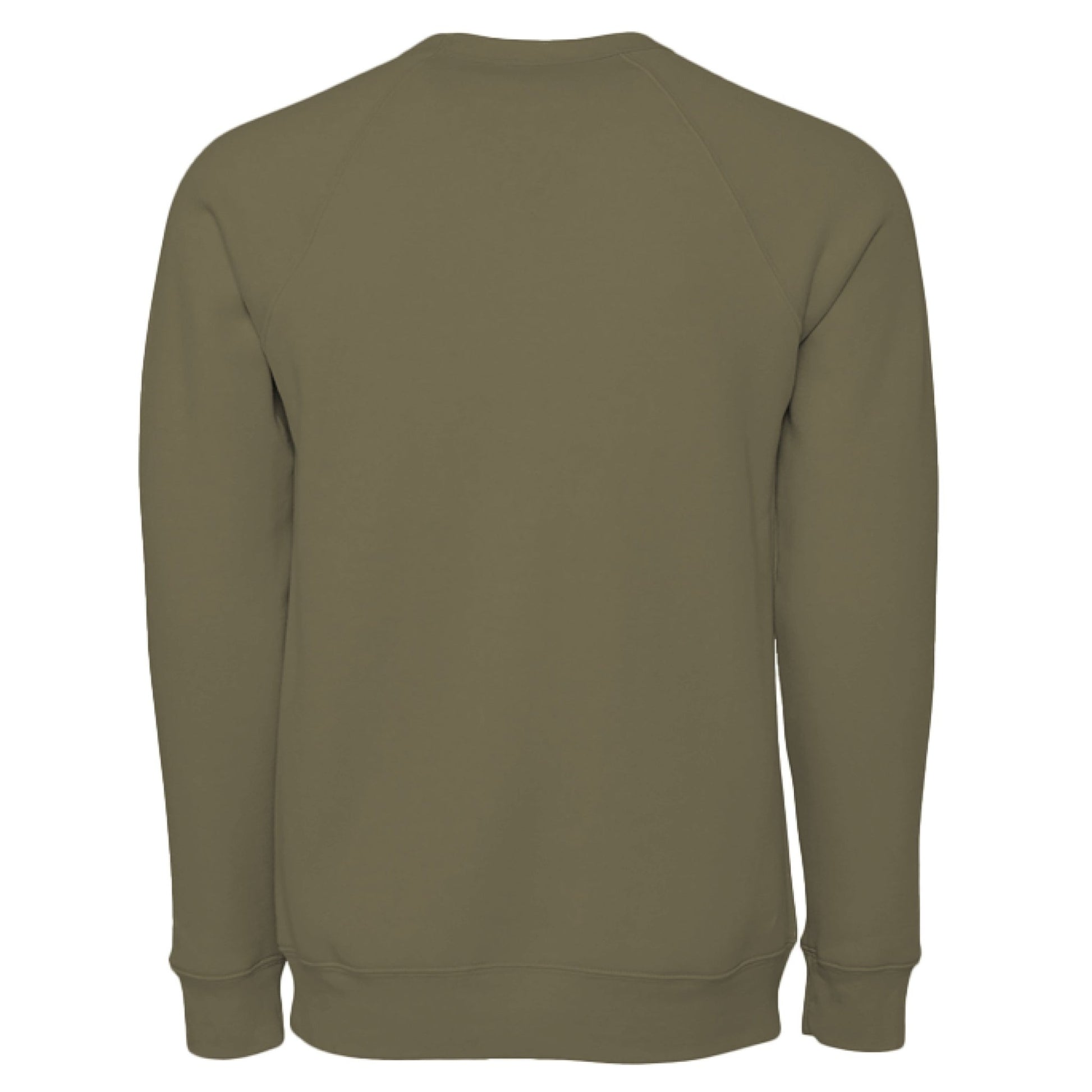 Have Your Robot Call My Robot Sweatshirt – Funny AI Quote Pullover | Clowns of E - Com Collection – Heather Olive Sweatshirt for AI Humor (24 view)