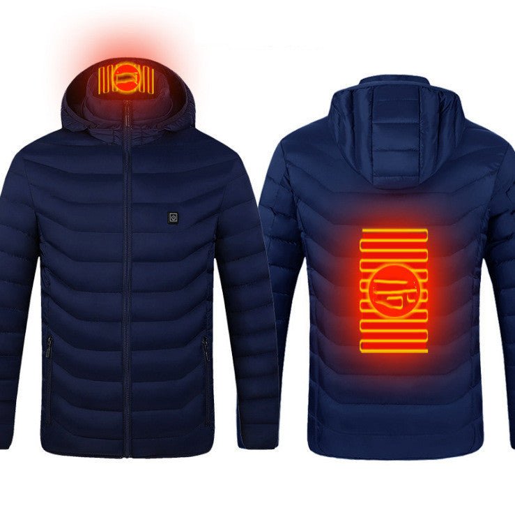 Heated Jacket – USB Electric Winter Coat with 3 Heat Levels | Men’s Thermal Outerwear – Blue Zone2 Coats & Jackets for Cold Weather (21 view)
