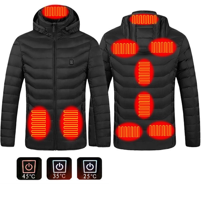 Heated Jacket – USB Electric Winter Coat with 3 Heat Levels | Men’s Thermal Outerwear – Black Zone9 Coats & Jackets for Cold Weather (20 view)