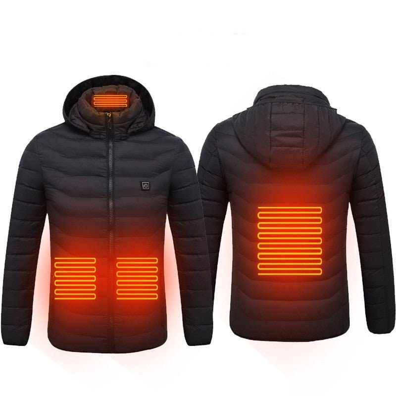 Heated Jacket – USB Electric Winter Coat with 3 Heat Levels | Men’s Thermal Outerwear – Black Zone4 Coats & Jackets for Cold Weather (12 view)