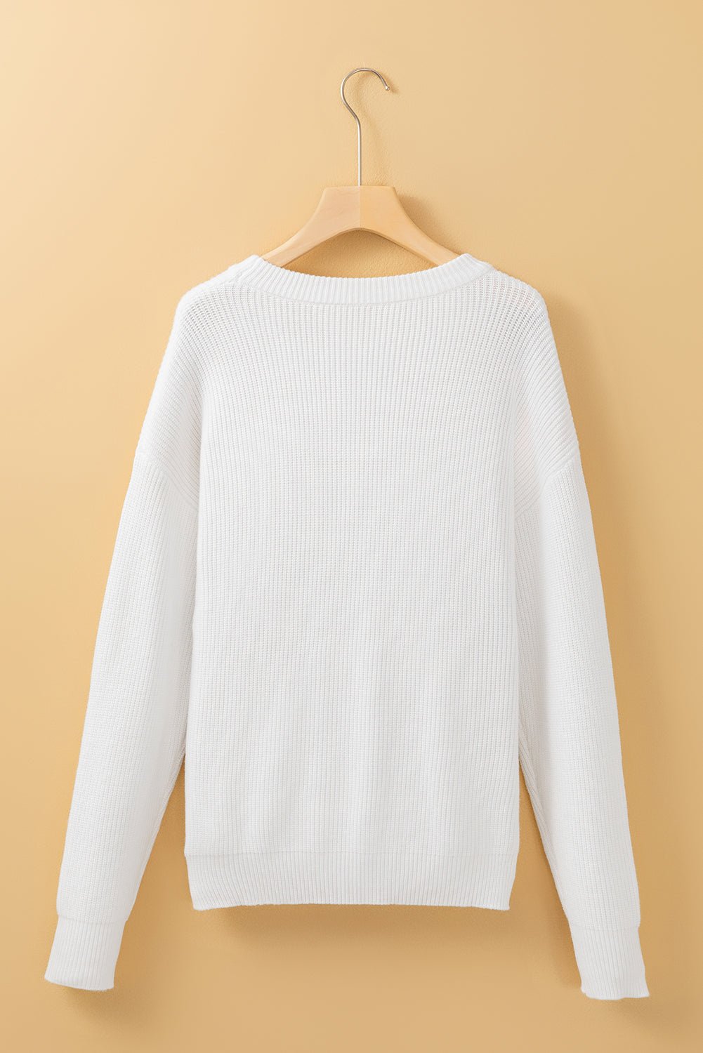 Hello Pumpkin Graphic Sweater – White Sweaters & Cardigans/Sweaters for Shopify Collective (11 view)