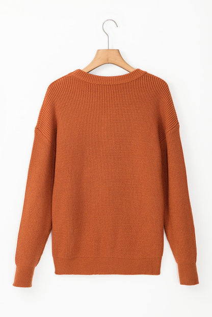 Hello Pumpkin Graphic Sweater – Flamingo Sweaters & Cardigans/Sweaters for Shopify Collective (9 view)