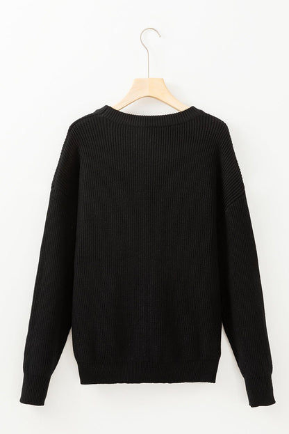 Hello Pumpkin Graphic Sweater – Black Sweaters & Cardigans/Sweaters for Shopify Collective (13 view)