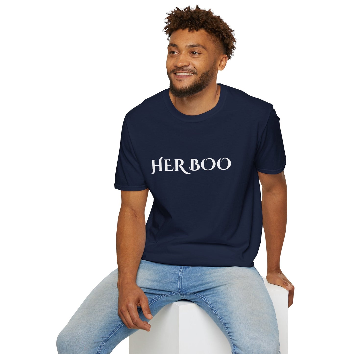 Her Boo Halloween Shirt – Matching Couples Tee | Spooky Season Apparel – Royal T-Shirt for Anniversary Gift (37 view)