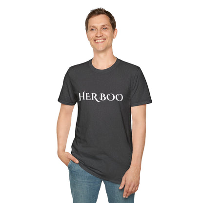 Her Boo Halloween Shirt – Matching Couples Tee | Spooky Season Apparel – Military Green T-Shirt for Anniversary Gift (20 view)