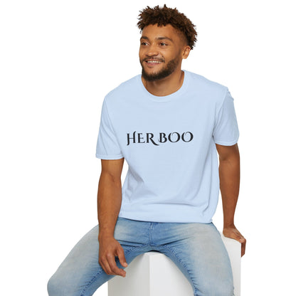Her Boo Halloween Shirt – Matching Couples Tee | Spooky Season Apparel – Dark Heather T-Shirt for Anniversary Gift (25 view)