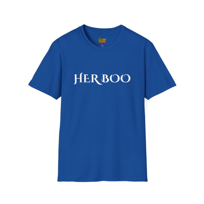 Her Boo Halloween Shirt – Matching Couples Tee | Spooky Season Apparel – Royal T-Shirt for Anniversary Gift (33 view)