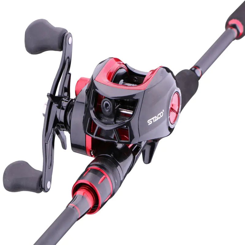 Water Drop Fishing Reel – 18 Bearing Carbon Fiber Baitcaster – Fishing Gear by SbrTnHomes