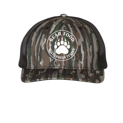 Hunt Fish Chill “Bear Food” Hat – Realtree® Camo Trucker Cap | Outdoor Humor Snapback – Realtree Original/ Black Hats for Apparel (13 view)