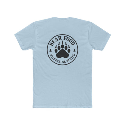 Hunt Fish Chill Bear Food Tee – Wilderness Tested Graphic Shirt | Outdoor Adventure Apparel – Solid Light Blue T-Shirt for adventure (20 view)