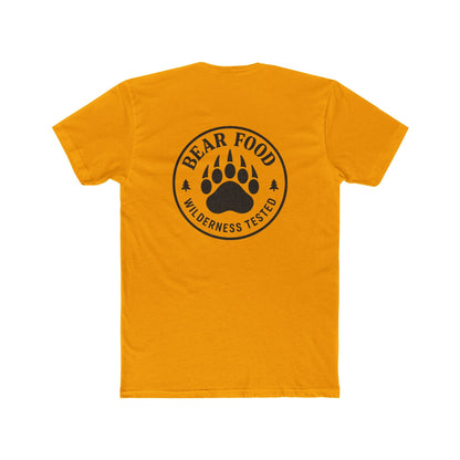 Hunt Fish Chill Bear Food Tee – Wilderness Tested Graphic Shirt | Outdoor Adventure Apparel – Solid Gold T-Shirt for adventure (12 view)