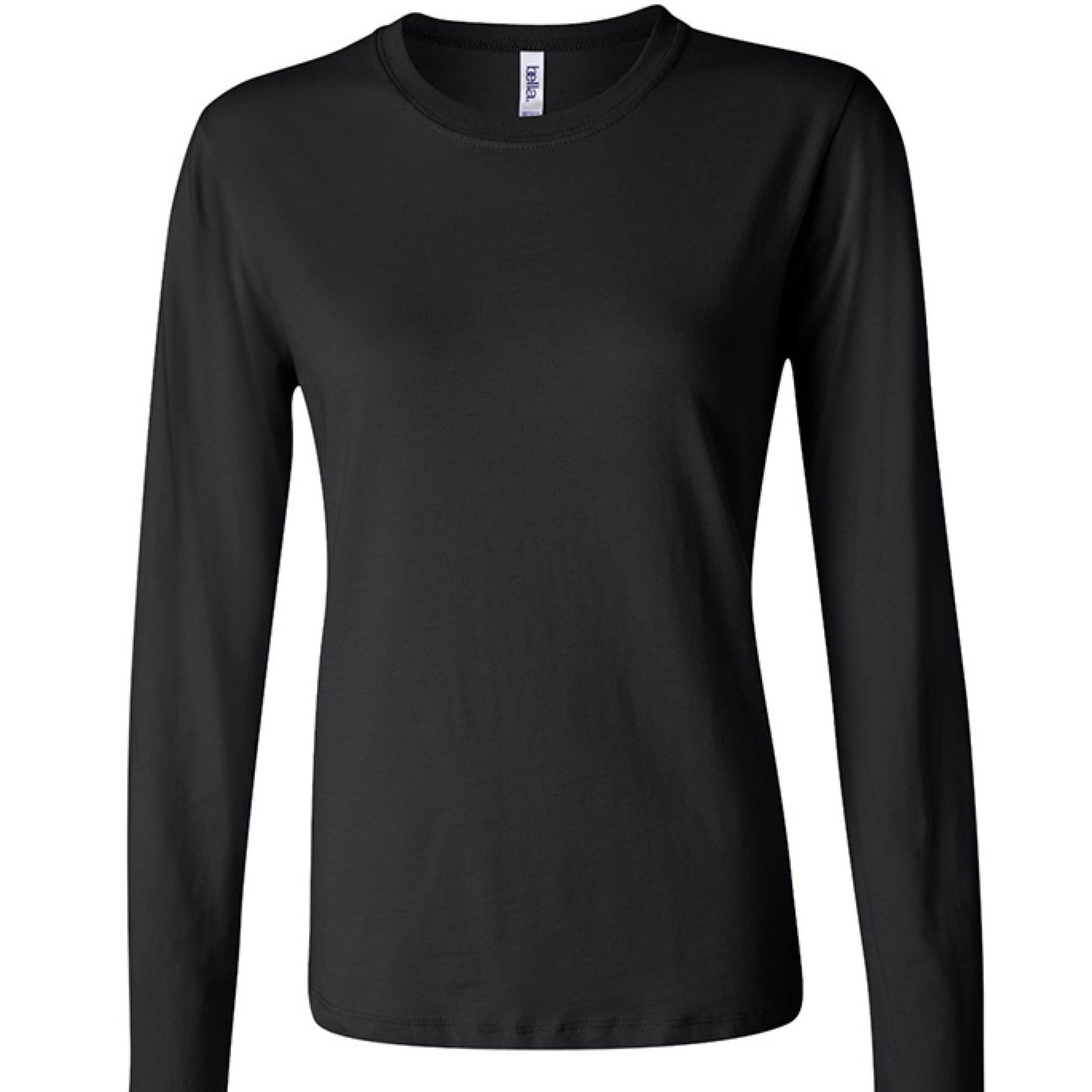 Hunt Fish Chill Ladies Long Sleeve Tee – Soft Jersey White Graphic | Women’s Fishing & Hunting Apparel – BLACK T-Shirt for Apparel (10 view)