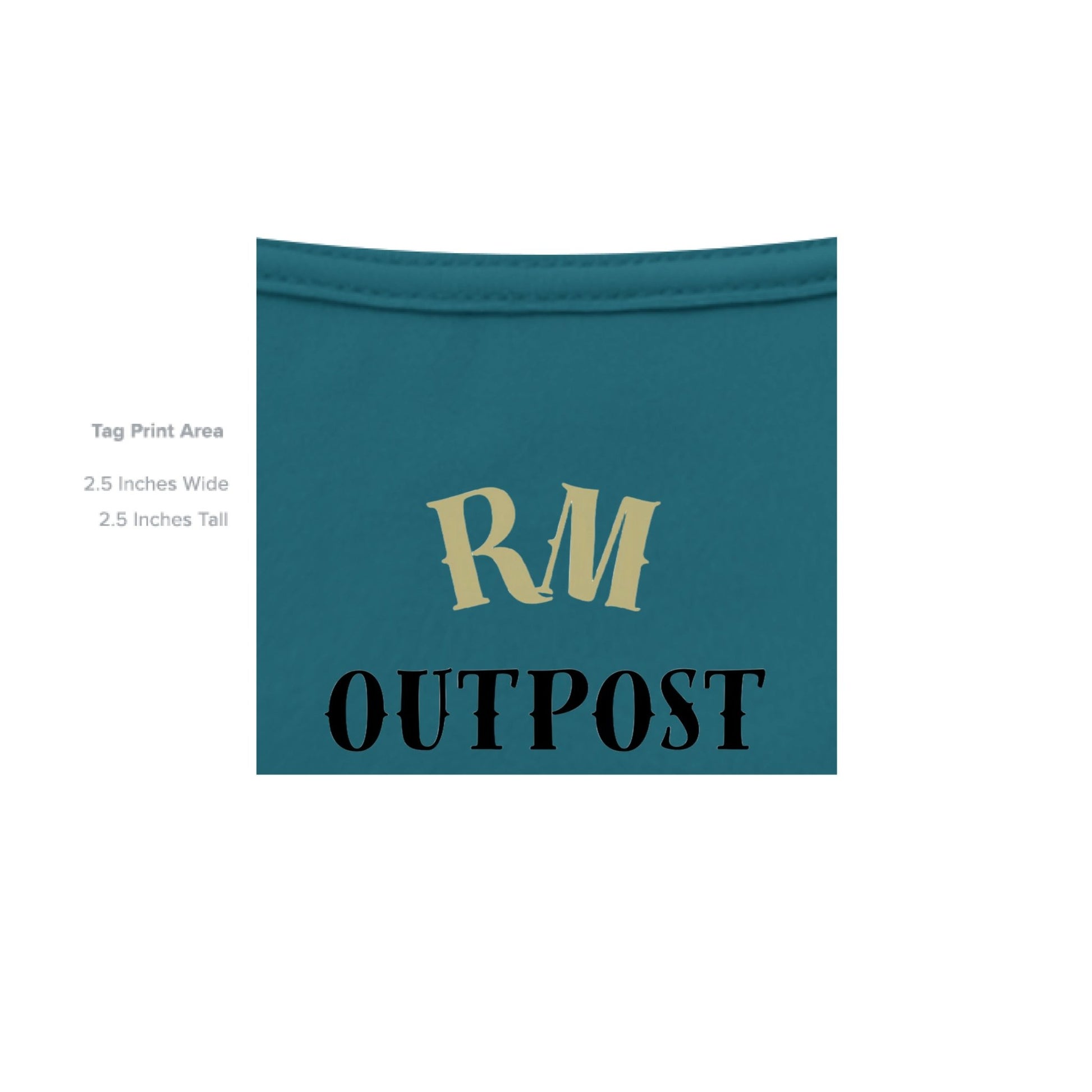 Hunt Fish & Chill – Relaxed Outdoorsman Graphic Tee | Fishing & Hunting Lifestyle Shirt – GALAPAGOS BLUE T-Shirt for Apparel (3 view)