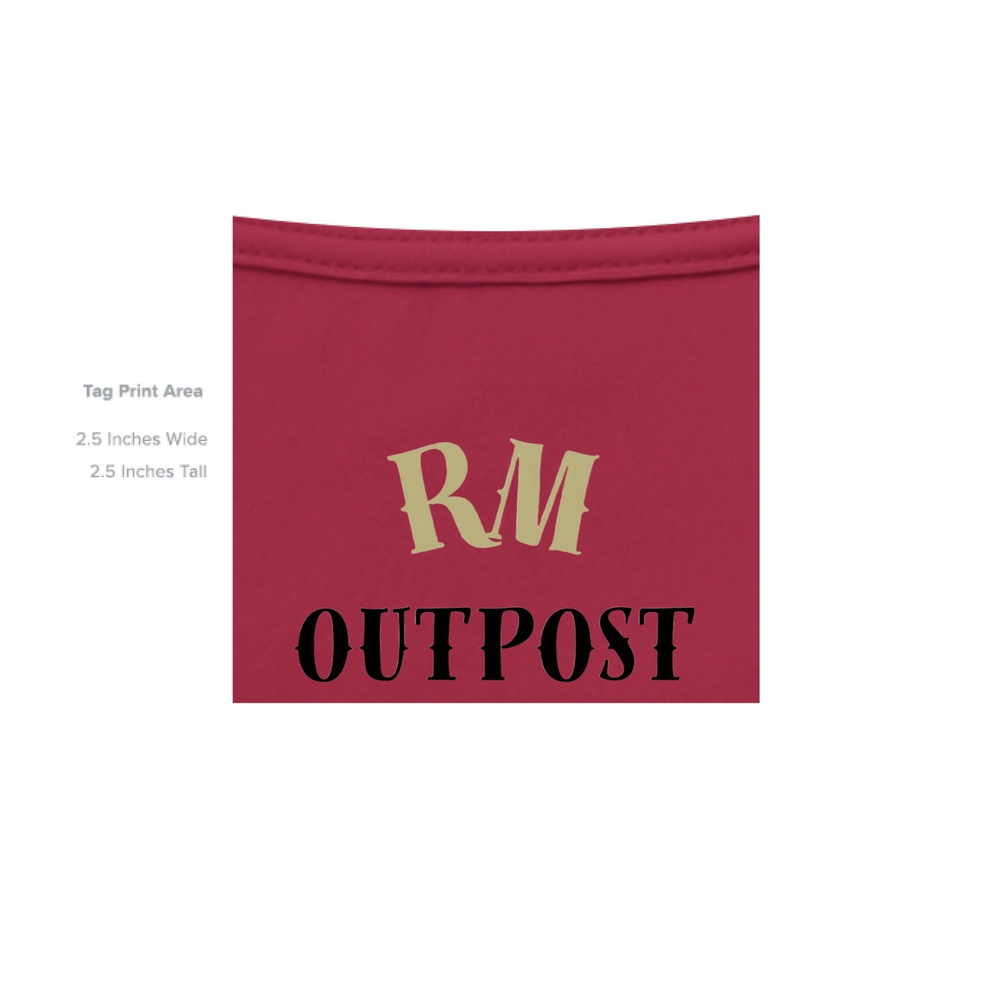 Hunt Fish & Chill – Relaxed Outdoorsman Graphic Tee | Fishing & Hunting Lifestyle Shirt – CHERRY RED T-Shirt for Apparel (6 view)