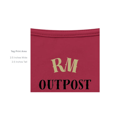 Hunt Fish & Chill – Relaxed Outdoorsman Graphic Tee | Fishing & Hunting Lifestyle Shirt – CHERRY RED T-Shirt for Apparel (6 view)
