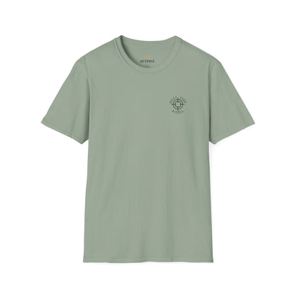 Hunt Fish & Chill T-Shirt – Premium Outdoors Badge Tee | Camping, Fishing, Hunting Apparel – Sage T-Shirt for Adventure Clothing (24 view)