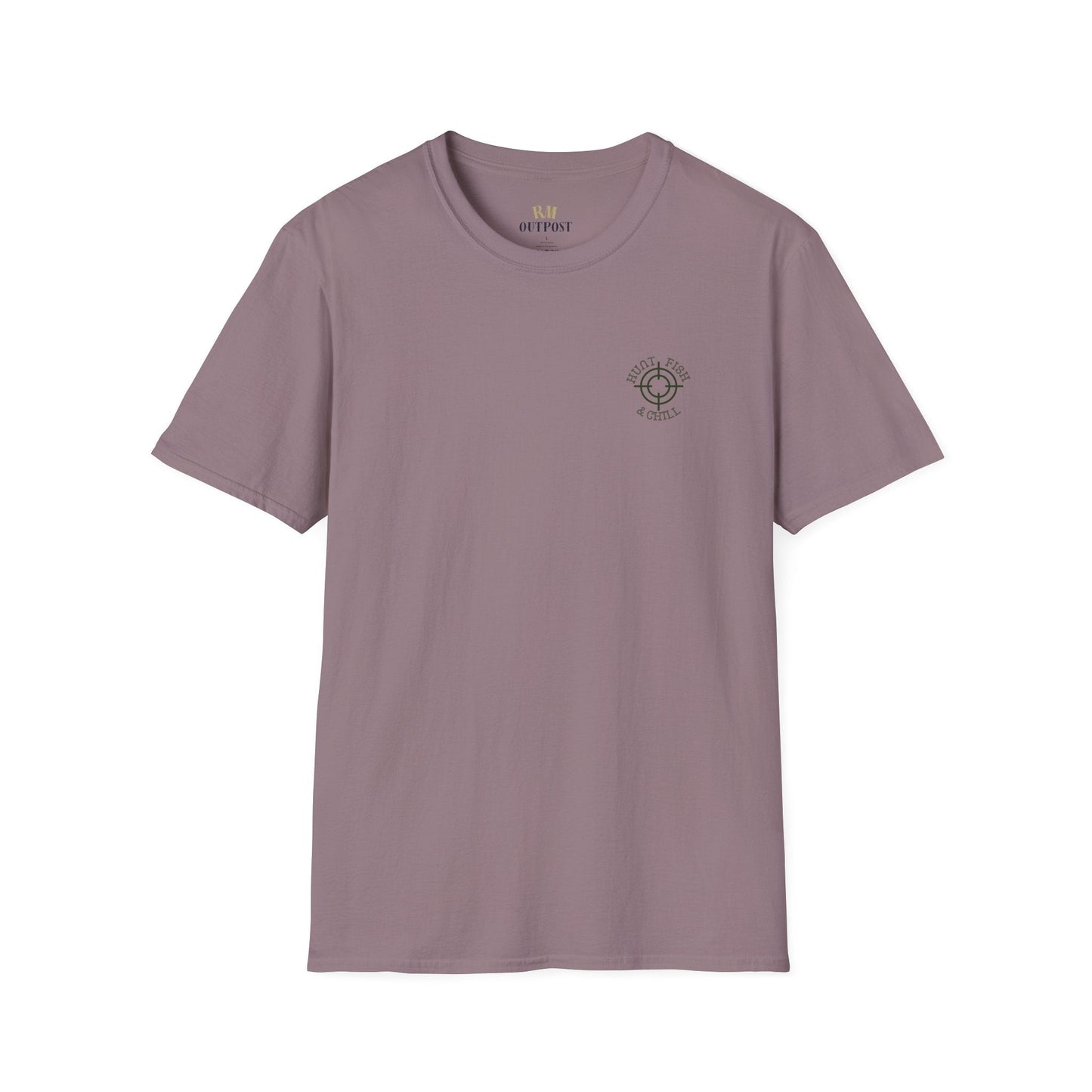 Hunt Fish & Chill T-Shirt – Premium Outdoors Badge Tee | Camping, Fishing, Hunting Apparel – Paragon T-Shirt for Adventure Clothing (48 view)
